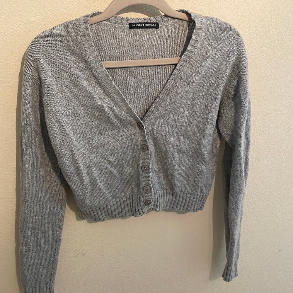 Brandy Melville grey cardigan